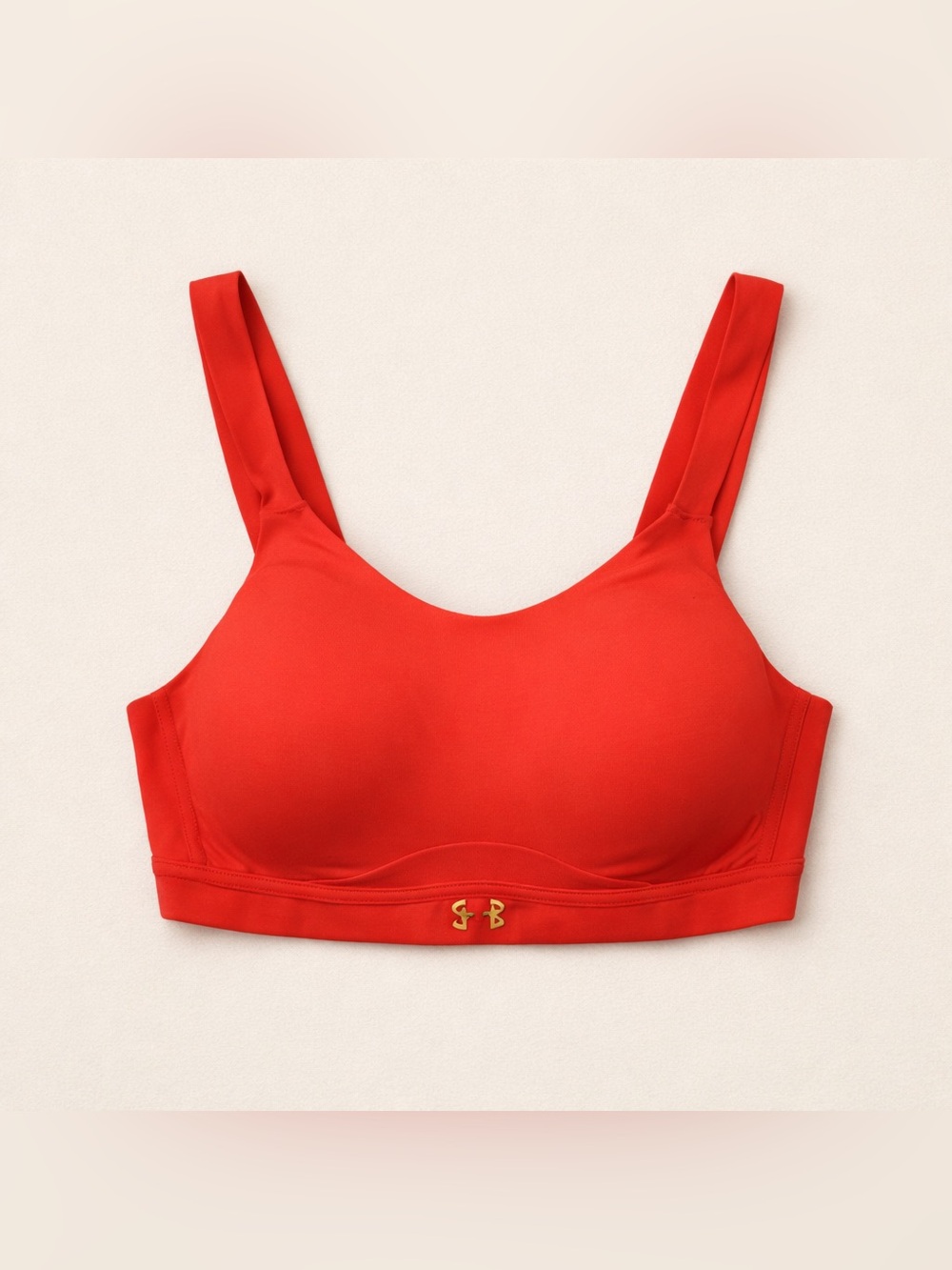 🇺🇸👌VGUC UNDER ARMOUR | 38C | Infinity sport bra orange good support - Picture 2 of 16